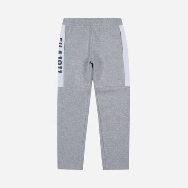 Pantalón Jogger Fila Niños Gris - Aurora Track Warm Up Fleece - España 945638RDE